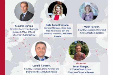 AmChams in Europe  webinar on the COVID-19 crisis and economic recovery