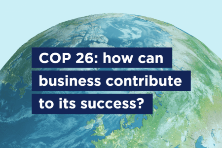 COP26: how can business contribute to its success?