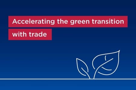 Accelerating the green transition with trade