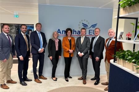 Discussing the European Council's agenda with AmCham EU’s Board