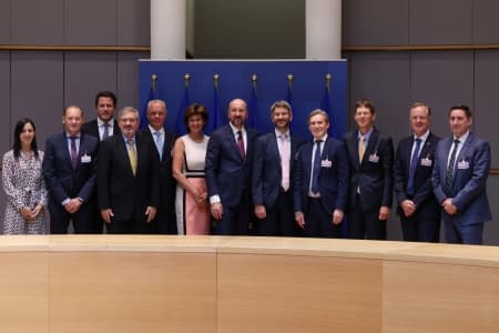 Discussing the future of Europe with Charles Michel