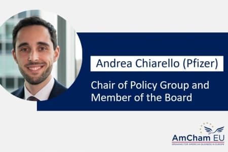 AmCham EU confirms new Chair of Policy Group